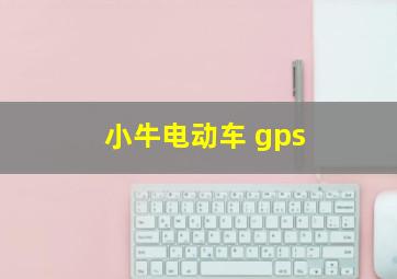 小牛电动车 gps